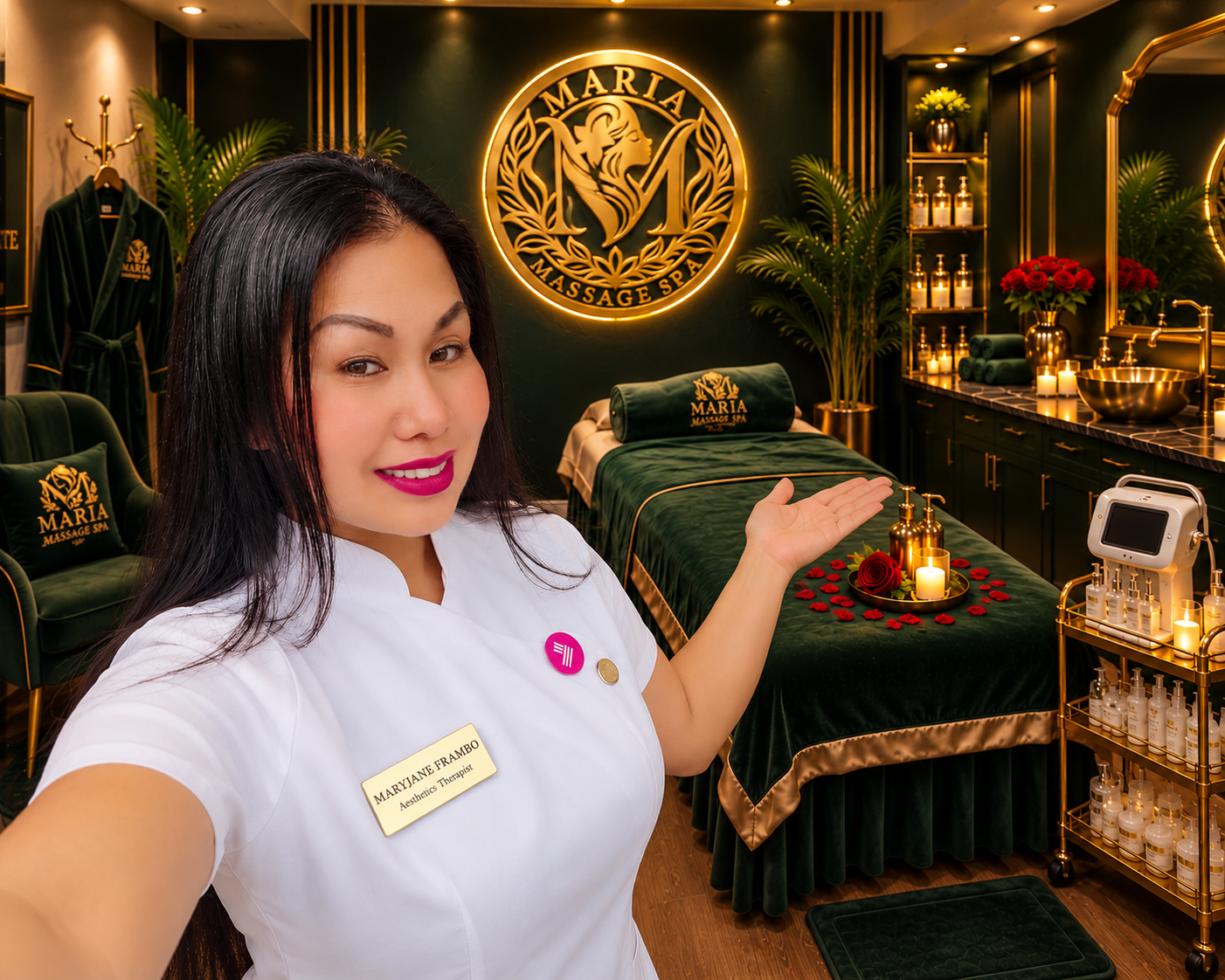 MaryJane Frambo, Senior Beauty & Spa Therapist at Maria Massage Spa